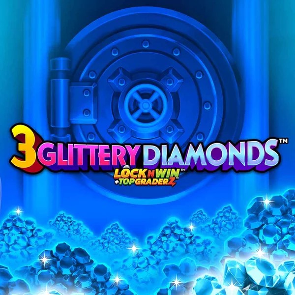 Play 3 Glittery Diamonds slot by PearFiction Studios on boomzino-casino.eu