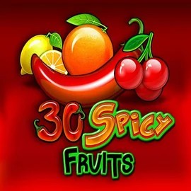 Enjoy 30 Spicy Fruits by Amusnet Interactive – logo hosted on boomzino-casino.eu