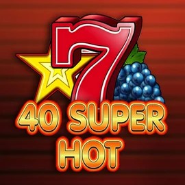Official Slots logo: 40 Super Hot by Amusnet Interactive at Boomzino Casino