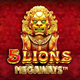 5 Lions Megaways game by Pragmatic Play – logo hosted on Boomzino Casino