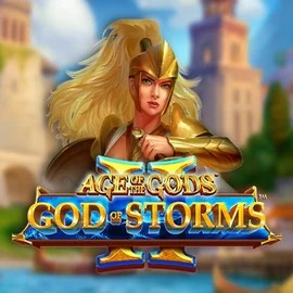 Age Of The Gods: God Of Storms 2 slot visual from Playtech available on boomzino-casino.eu