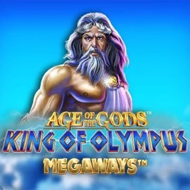 Age Of The Gods: King of Olympus Megaways logo by Origins Boomzino Casino