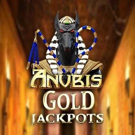 Anubis Gold Jackpots by Inspired Gaming, showcased at boomzino-casino.eu – game logo