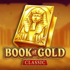 Book of Gold Classic slot icon by Playson, available at Boomzino Casino