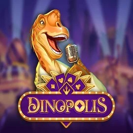 Official Slots logo: Dinopolis by Push Gaming at Boomzino Casino