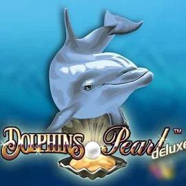 Dolphins Pearl Deluxe logo by Novomatic at Boomzino Casino
