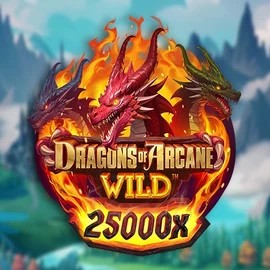 Dragons of Arcane Wild game by Foxium – logo hosted on Boomzino Casino