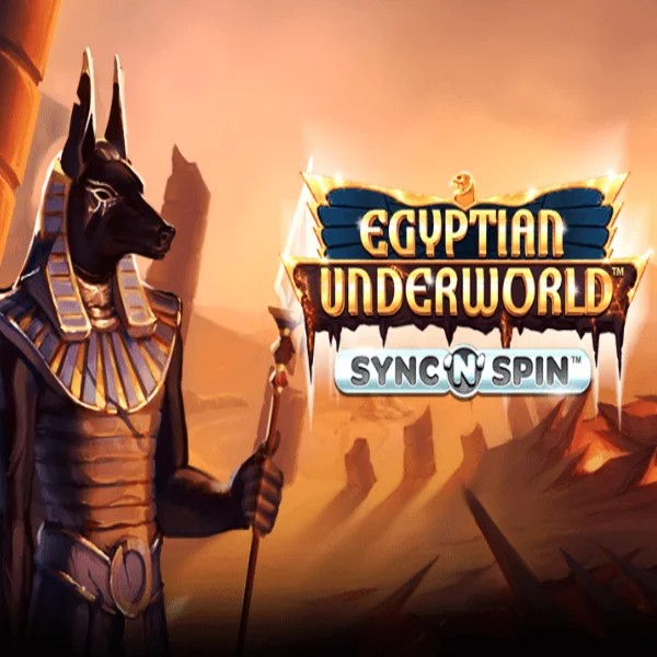 Egyptian Underworld slot icon by Greentube, available at Boomzino Casino