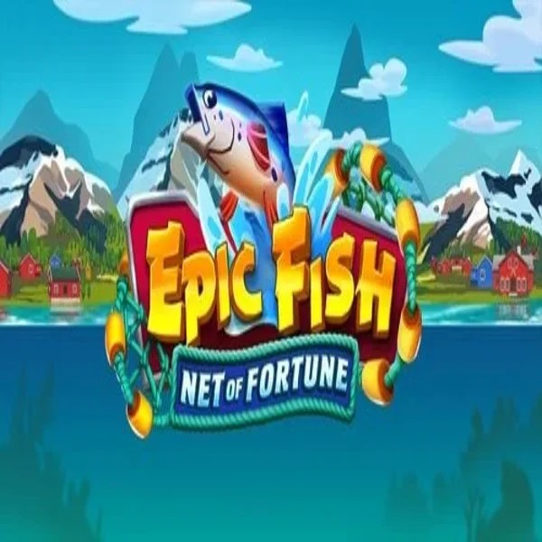 Epic Fish Net of Fortune online game logo by Quickspin on boomzino-casino.eu