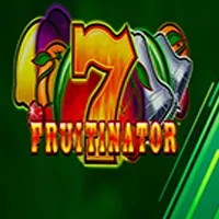 Fruitinator Jackpot King online game logo by Blueprint Gaming on boomzino-casino.eu