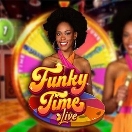Funky Time slot visual from Evolution available on boomzino-casino.eu
