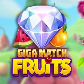 Slots logo of Giga Match Fruits from RubyPlay at Boomzino Casino