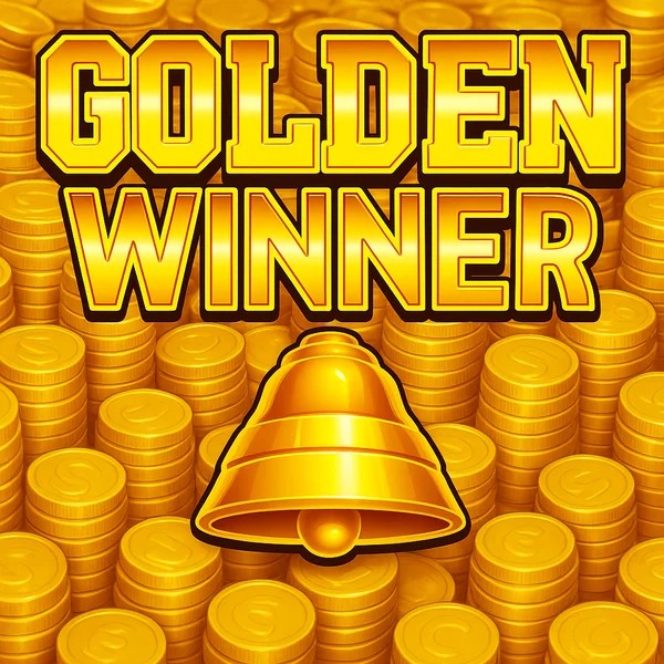Golden Winner logo by Inspired Gaming Boomzino Casino