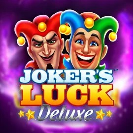 Jokers Luck Deluxe slot logo by Skywind Group at Boomzino Casino
