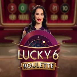 Live Casino logo of Lucky 6 Roulette from Pragmatic Play at Boomzino Casino