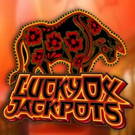 Official Jackpots logo: Lucky Ox Jackpots by Rival at Boomzino Casino