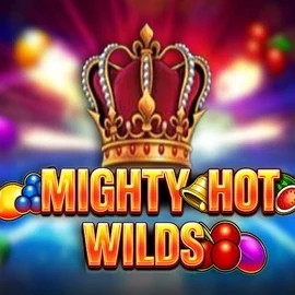 Mighty Hot Wilds logo – Slots by Inspired Gaming at Boomzino Casino