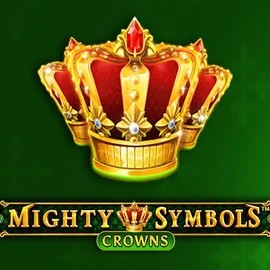 Mighty Symbols Crowns online game logo by Wazdan on boomzino-casino.eu