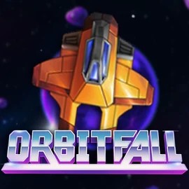 Orbitfall by ELK Studios, showcased at boomzino-casino.eu – game logo