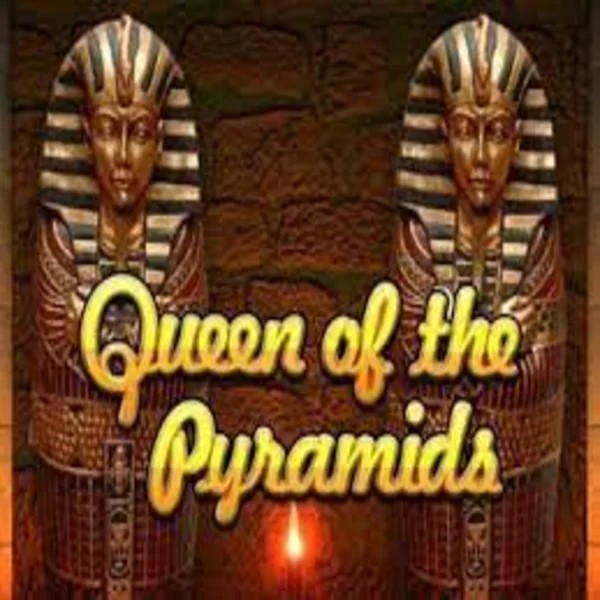 Queen of the Pyramids game by Playtech – logo hosted on Boomzino Casino