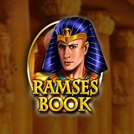 Ramses Book Deluxe online game logo by Gamomat on boomzino-casino.eu