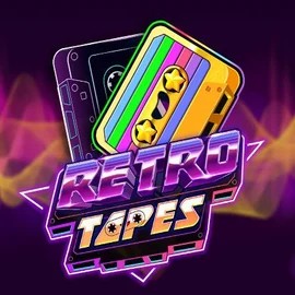 Slots logo of Retro Tapes from Push Gaming at Boomzino Casino