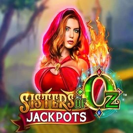 Sisters Of Oz Jackpots logo by Triple Edge Studios Boomzino Casino