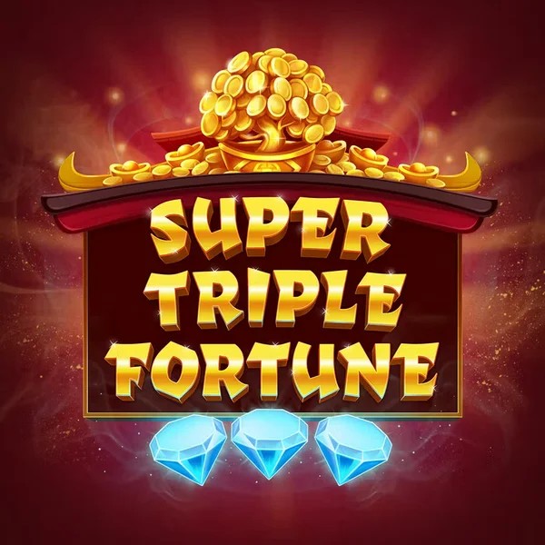 Super Triple Fortune slot icon by Greentube, available at Boomzino Casino