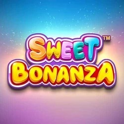 Sweet Bonanza slot visual from Pragmatic Play available on boomzino-casino.eu