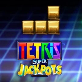 Tetris Super Jackpots slot icon by WMS, available at Boomzino Casino