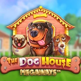 The Dog House Megaways logo by Pragmatic Play Boomzino Casino