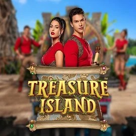 Official Live Casino logo: Treasure Island by Pragmatic Play at Boomzino Casino