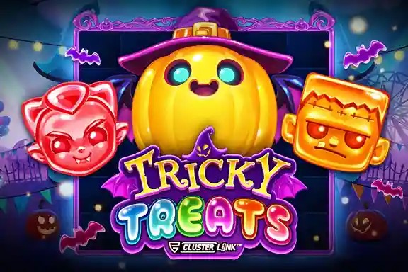 Slots logo of Tricky Treats from Push Gaming at Boomzino Casino