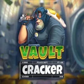 Slots logo of Vault Cracker from Red Tiger Gaming at Boomzino Casino