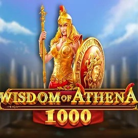 Wisdom of Athena 1000 online game logo by Pragmatic Play on boomzino-casino.eu